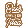 Beer always a good idea