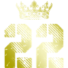 22 Number crown