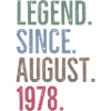 Legend Since August 1978