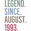 Legend Since August 1993
