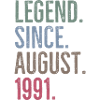 Legend Since August 1991