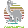 Veggiesaurus Funny Veganism Dinosaur Vegan
