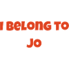 I belong to Joe