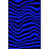 blue wavy line design