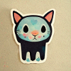 Cute cartoon cat
