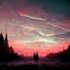 Fantasy Mystère Paysage Peinture