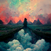 Fantasy Mystère Paysage Peinture
