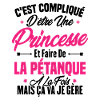 Princesse et pétanque