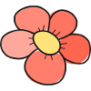 red flower