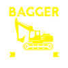 Baggerfahrer Bagger Bagger fahren Geschenk