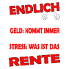 Endlich rente Pension