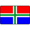 Province flag Groningsevlag Groningen