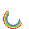 rollstuhl handicap regenbogen-rollstuhl wheelchair