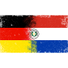 Paraguay Germany Flag