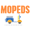 Gör mopeder coola igen rolig retro-T-shirt