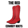 The red cowboy boots