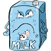 Saure Milch I Milchkarton