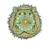Mandala Hedgehog Geometry Pattern
