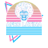 Afro Latina Gothic Skull Retro