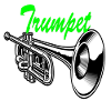 Trumpet Cartoon Art Design