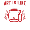 Art is like wine