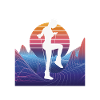 Vaporwave Rope Jumping