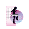Vaporwave Metaverse Rope Jumping