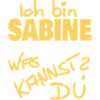 Ich heiße Sabine