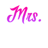 Mrs Mr Deco Wedding