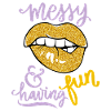 Lips, women's mouth, funny saying
