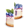 cheesecake blueberry cake cheesecake