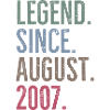 Legend Since August 2007