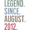 Legende seit August 2012