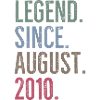 Legend Since August 2010
