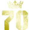 70 Couronne de numéros