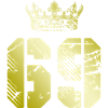 69 Number crown