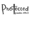 Christian Design Protected Salmo 121 versetto 3