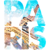 EIFFEL PARIS AQUARELL