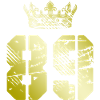 89 Couronne de numéros