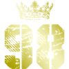 98 Number crown
