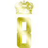 8 Number crown