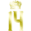 14 Number crown