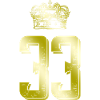 33 Number crown