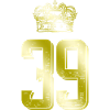 39 Number crown