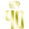 40 Zahl Krone