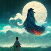 Fantasy Mystery Landscape Painting