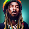 Rastafarian portrait