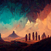 Ki-generated painting