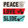 Peace Love Slide Musical Instrument