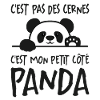 C'est Pas Des Cernes Citation Idée Cadeau Panda